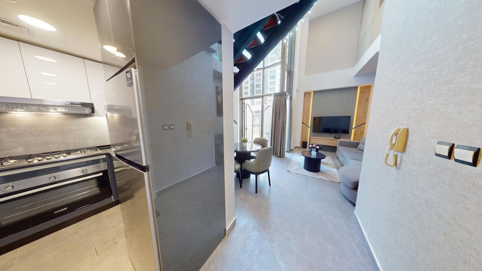 Al Fares Luxury Furnished Apartment-Damac Tower ภายนอก รูปภาพ